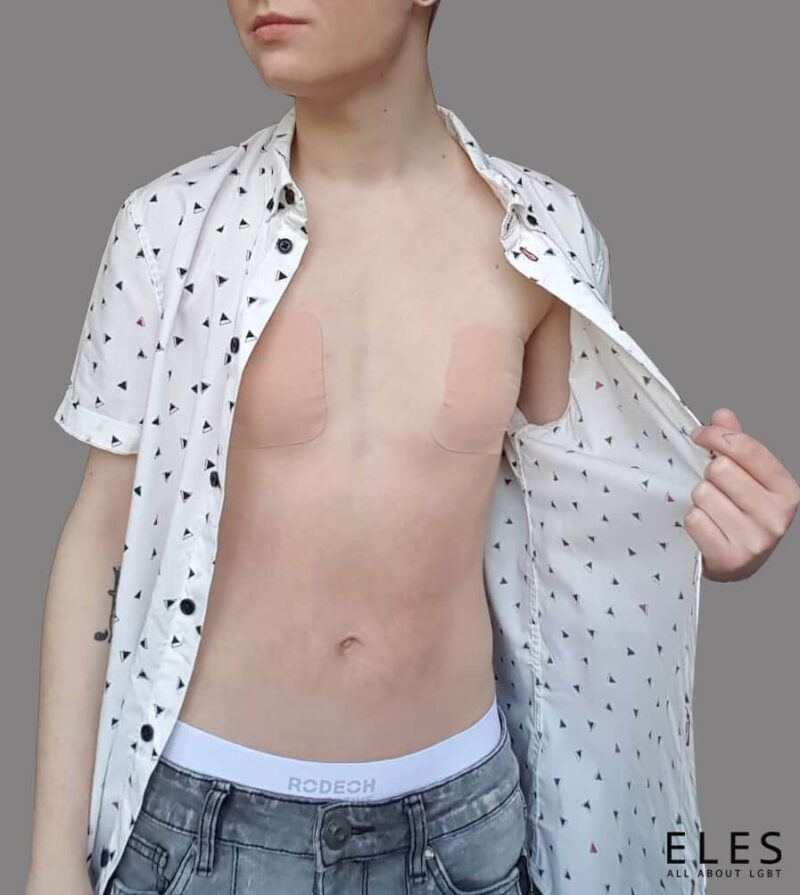 Cách sử dụng keo dán ngực tomboy